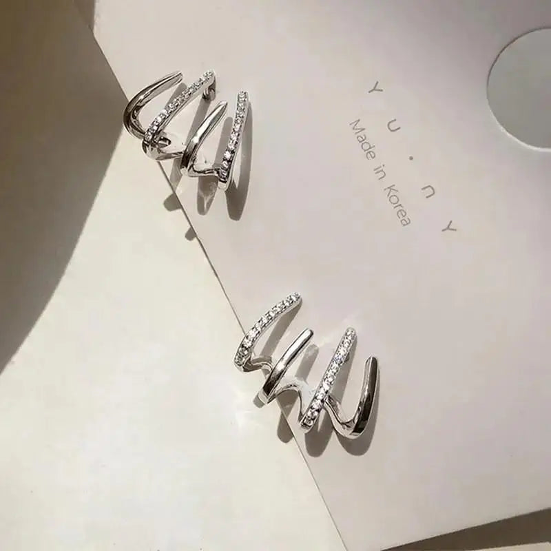 925 Silver Needle Korean Fashion Imitation Pear Earrings