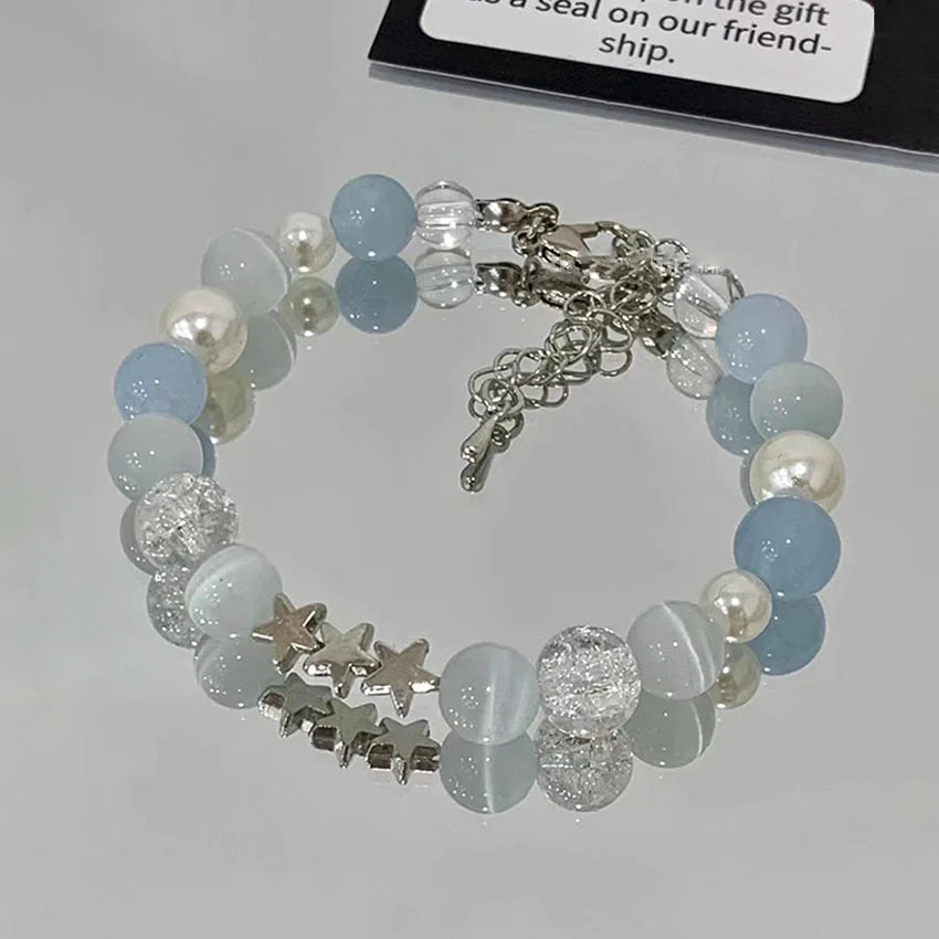 Simple Beads Crystal Bracelet