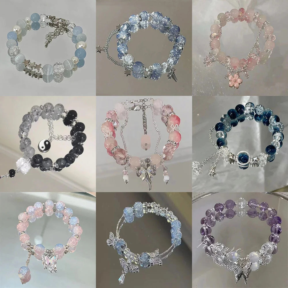 Simple Beads Crystal Bracelet