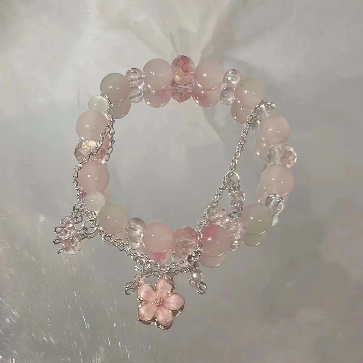 Simple Beads Crystal Bracelet