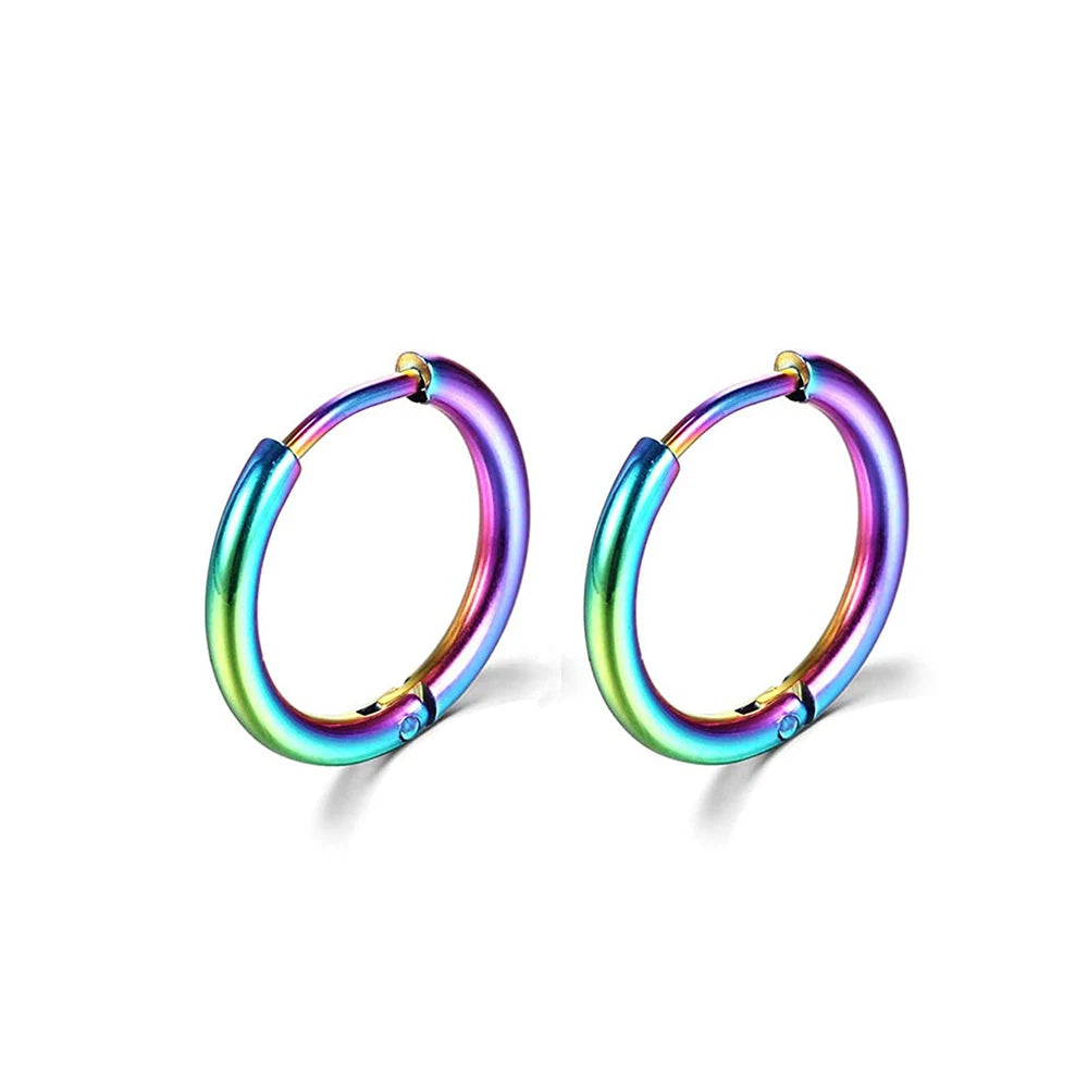 Stainless Steel Hoop Earrings